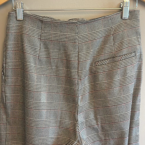 TOP SHOP | Glen Plaid Cuffed Trousers - sz 6 - Picture 7 of 12